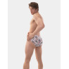 Barcode Berlin Slip de bain FETISH DOG Blanc
